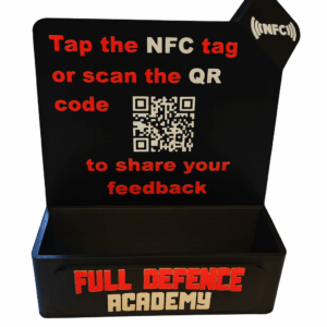 Countertop Feedback Box with NFC + QR – Collect Reviews Instantly